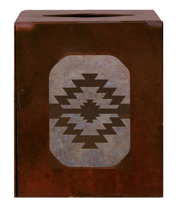 Desert Diamond Square Tissue Box Cover