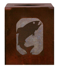 Fish Square Tissue Box Cover