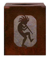 Kokopelli Square Tissue Box Cover