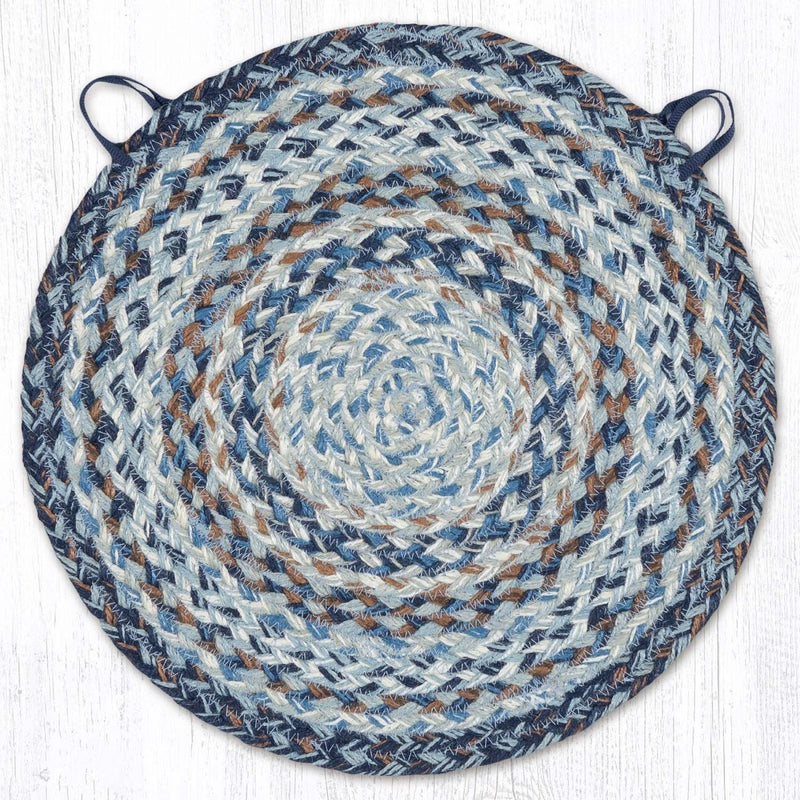 Denim Chair Pad - Ozark Cabin Décor, LLC