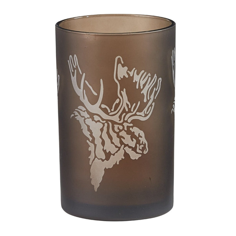 Moose Pillar Candle Holder Set of 4 - Ozark Cabin Décor, LLC