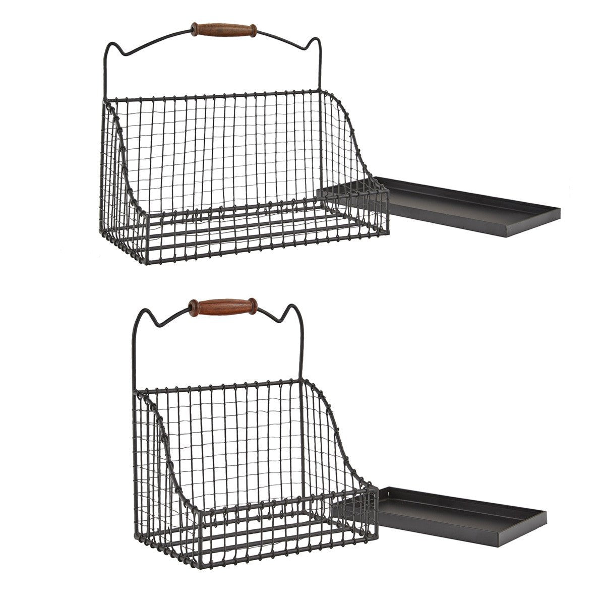 Hanging Wire Basket Set of 2