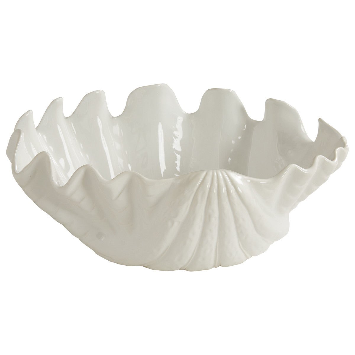 Seashell Serving Bowl - Ozark Cabin Décor, LLC