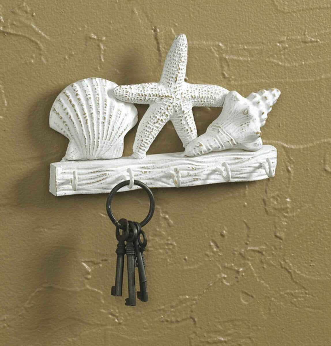 Shells Key Hook - Ozark Cabin Décor, LLC