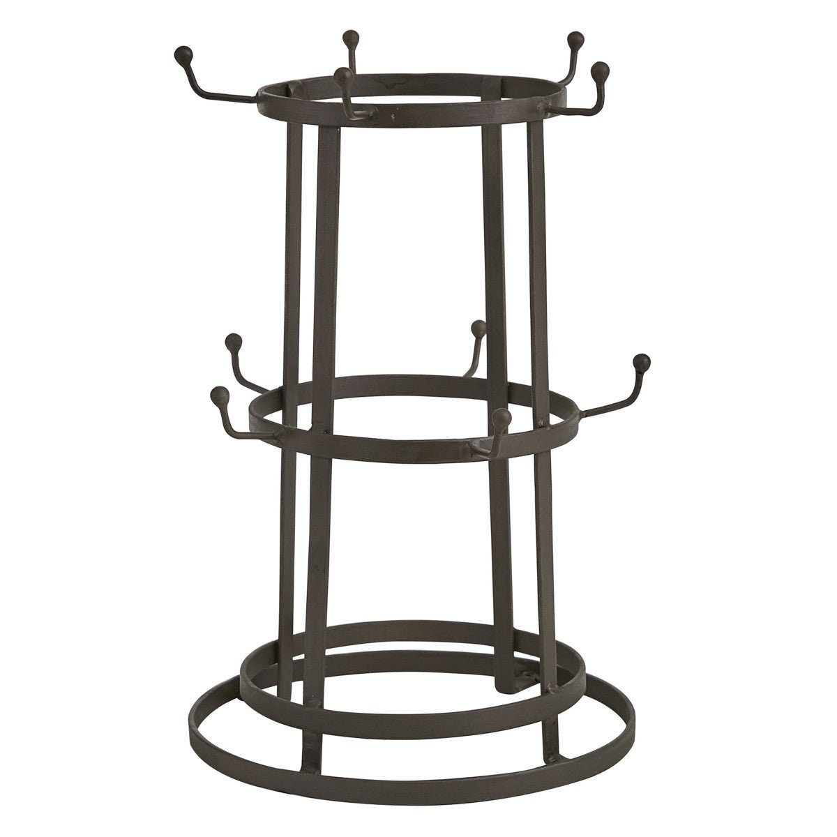10 Mug Metal Mug Rack - Ozark Cabin Décor, LLC
