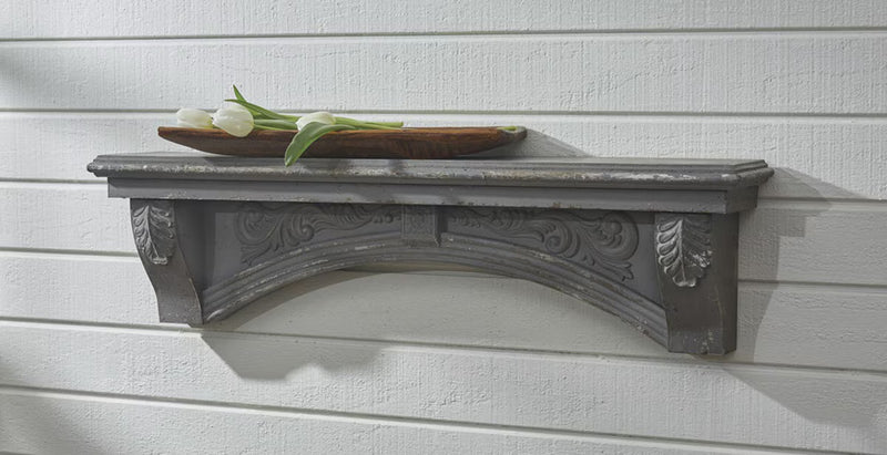 Mantle Shelf - Aged Gray - Ozark Cabin Décor, LLC