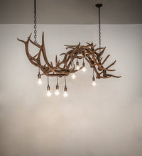 74" Long Antlers 8 Light Oblong Chandelier - Ozark Cabin Décor, LLC