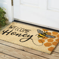 Welcome Honey Doormat - Ozark Cabin Décor, LLC