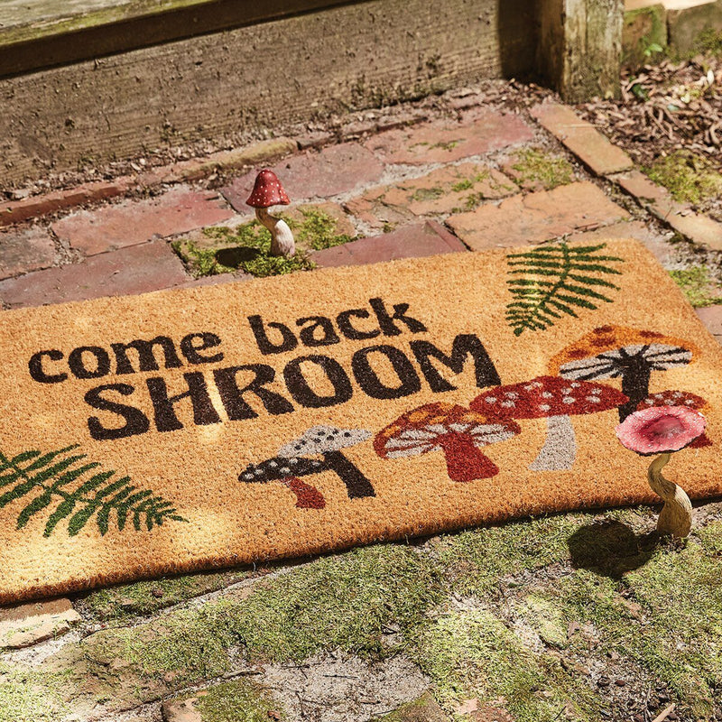 Come Back Shroom Coir Doormat - Ozark Cabin Décor, LLC