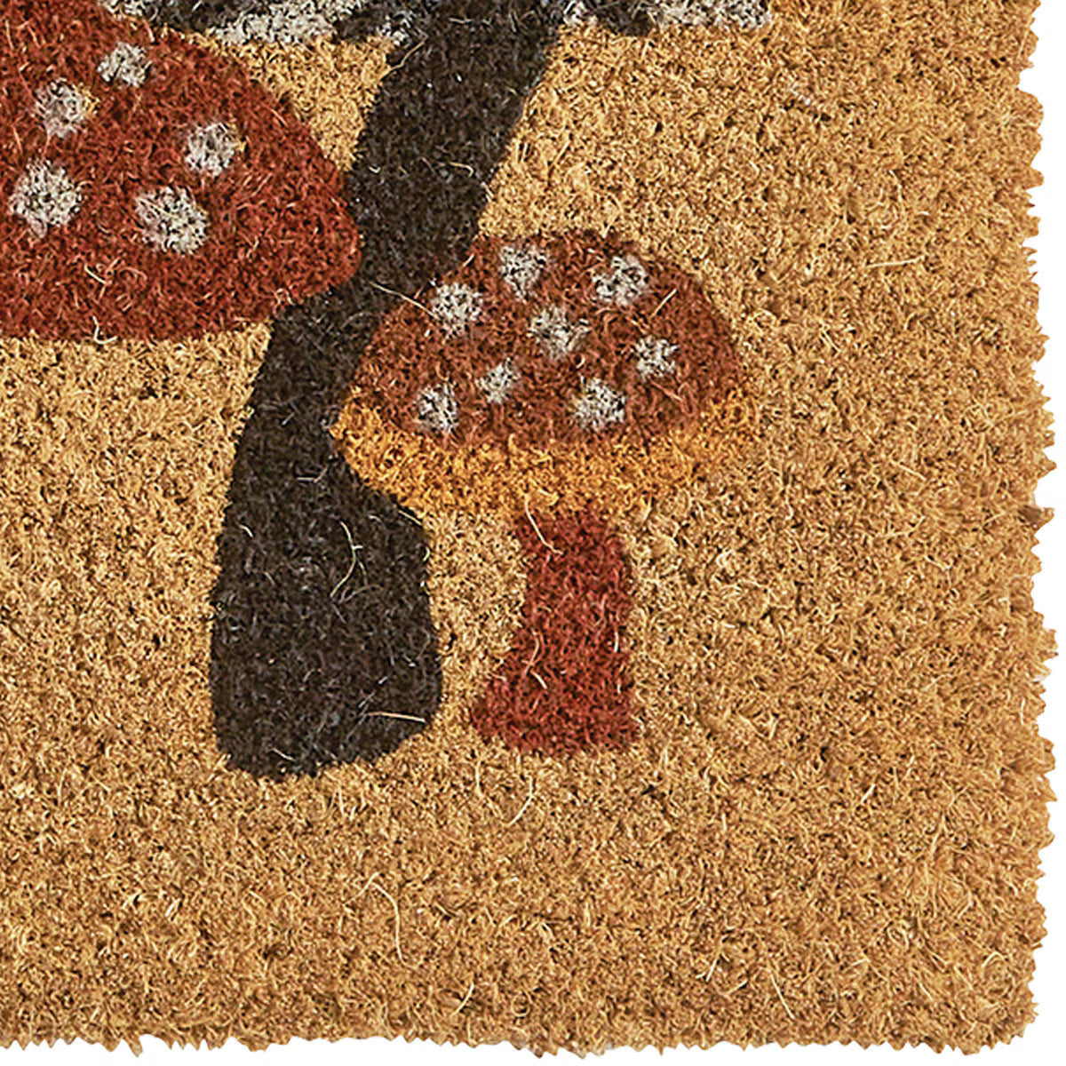 Come Back Shroom Coir Doormat Detailed