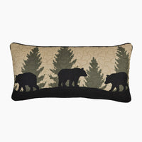 Bear Walk Plaid Decorative Pillow - Ozark Cabin Décor, LLC