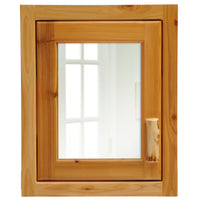 Cedar Log Inset Medicine Cabinet