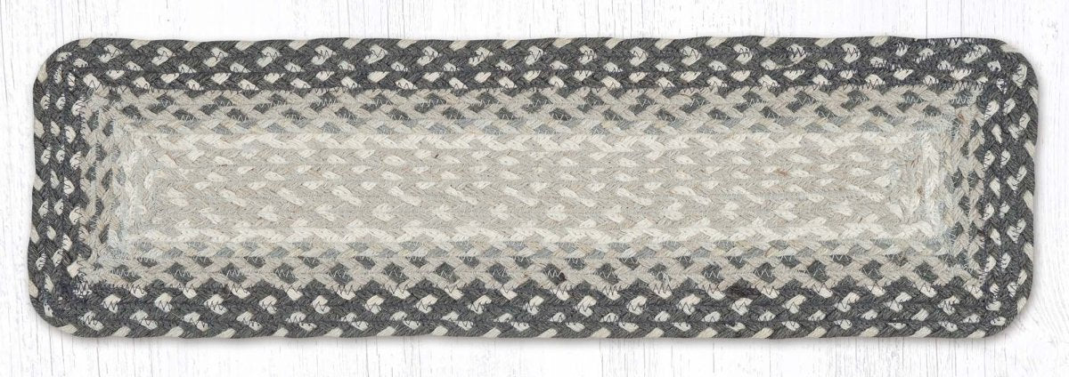 Gray, Sand, & Ivory Stair Tread - Ozark Cabin Décor, LLC