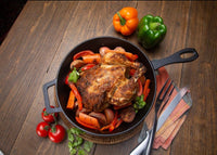 3 Quart Cast Iron Covered Skillet - Ozark Cabin Décor, LLC