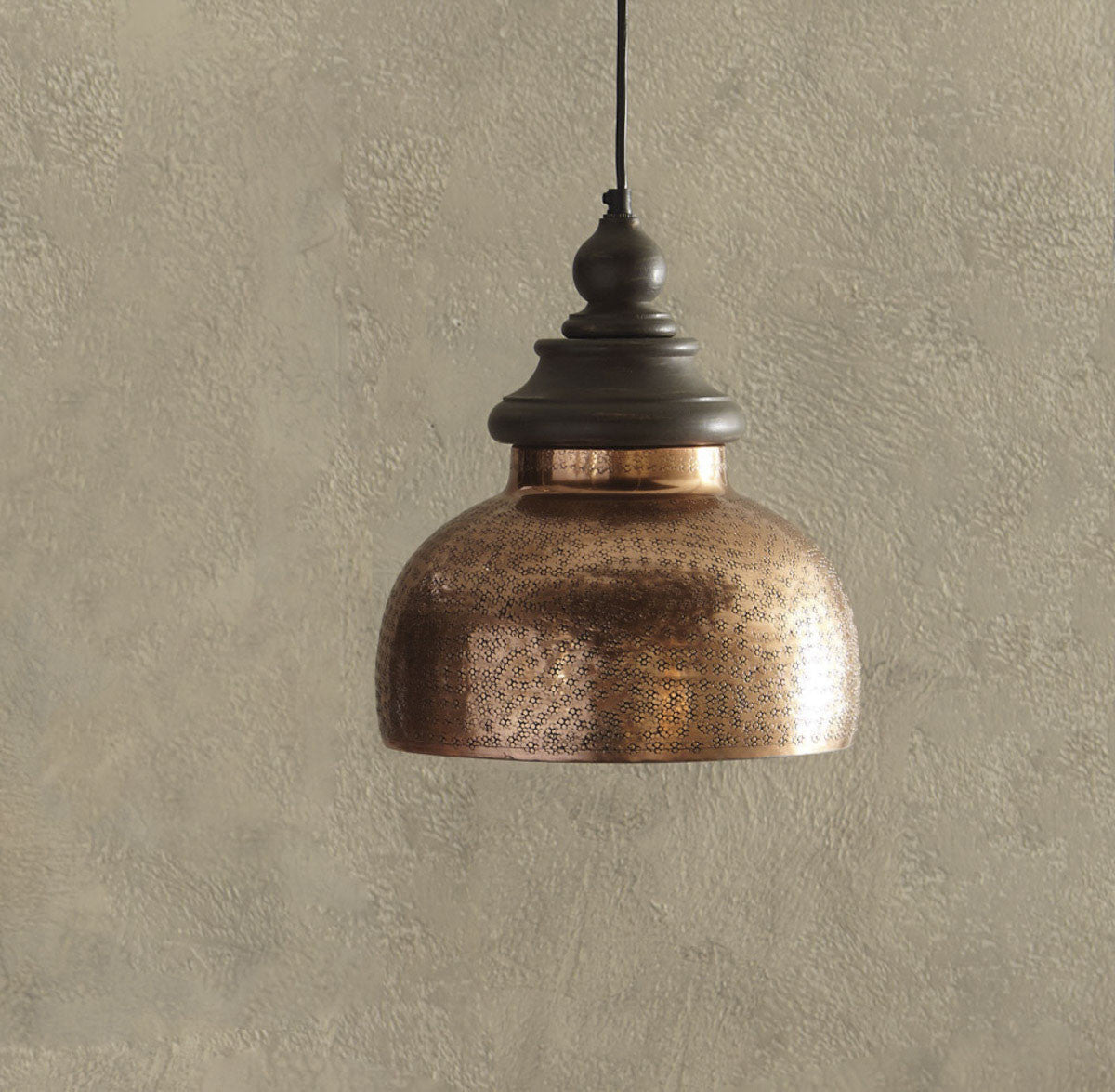 Antique Copper Pendant Light - Ozark Cabin Décor, LLC