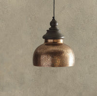 Antique Copper Pendant Light - Ozark Cabin Décor, LLC