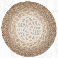Natural Braided Jute Trivet & Swatch - Ozark Cabin Décor, LLC