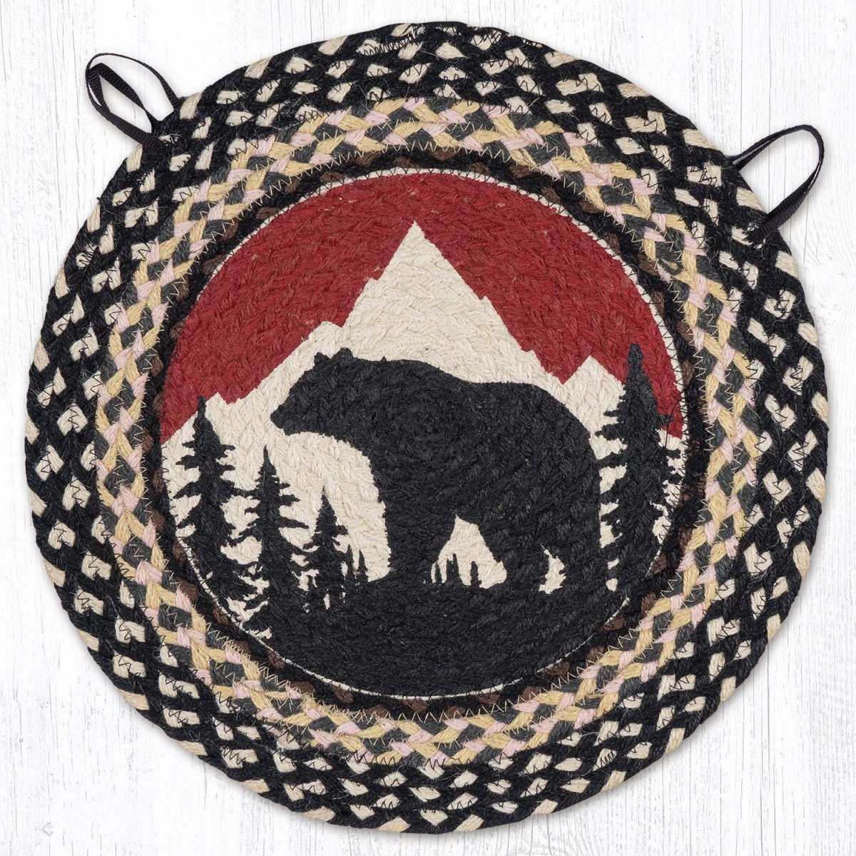 Bear Mountain Chair Pad - Ozark Cabin Décor, LLC