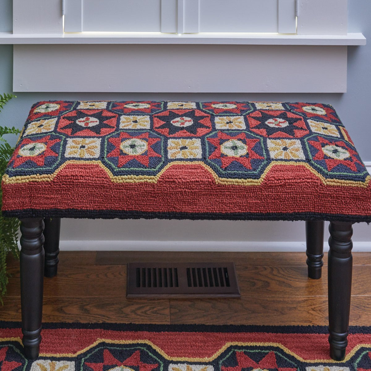 Folk Star Hooked Bench - Thumbnail 2