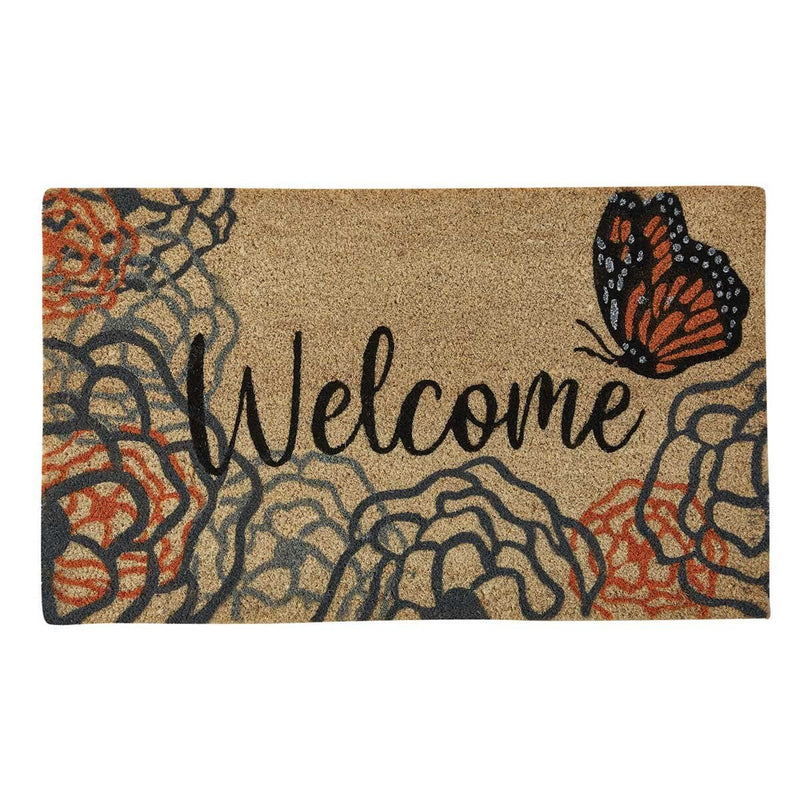Apricot and Stone Doormat - Ozark Cabin Décor, LLC