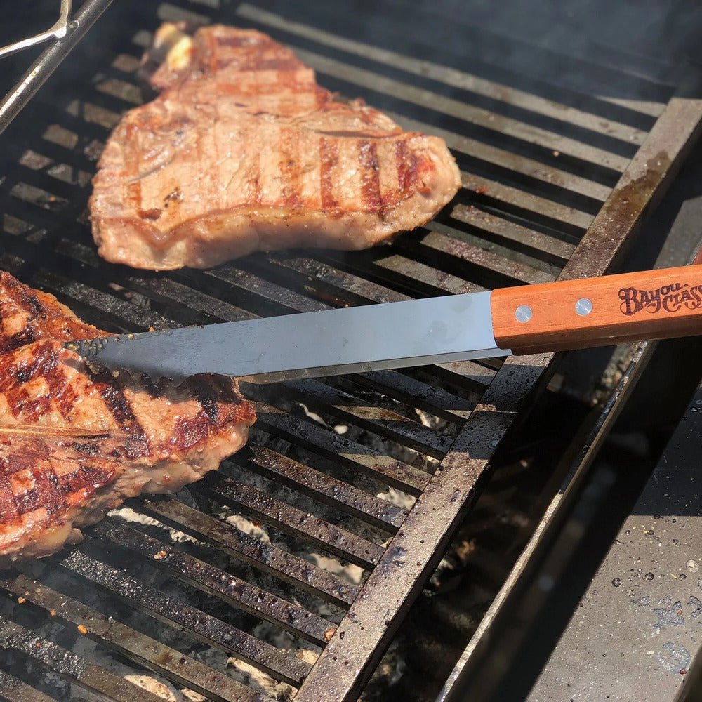 Stainless Grill Tool Set - Ozark Cabin Décor, LLC