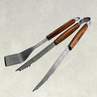 Stainless Grill Tool Set - Ozark Cabin Décor, LLC