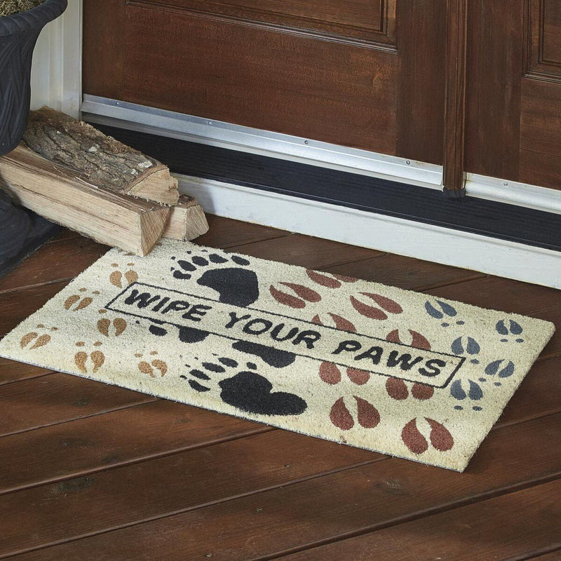 Wipe Your Paws Doormat - Ozark Cabin Décor, LLC