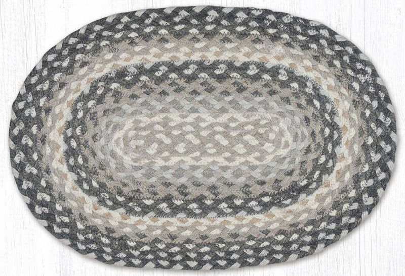 Gray/Sand/Ivory Jute Placemat - Ozark Cabin Décor, LLC