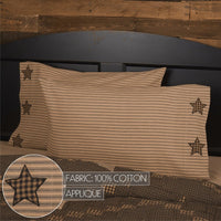 Farmhouse Star Quilt Collection - Standard Pillow Case Set of 2 - Ozark Cabin Décor, LLC