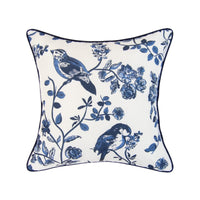 Checkerboard Indigo Pillow Set - Ozark Cabin Décor, LLC