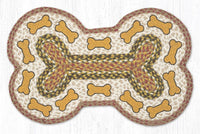 Dog Bone Rug - Dog Bones - Ozark Cabin Décor, LLC