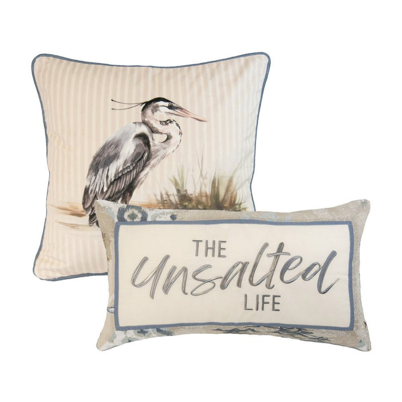 Seascape Decorative Pillow Set - Ozark Cabin Décor, LLC