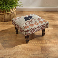 Traveler Hooked Stool - Ozark Cabin Décor, LLC