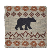Traveler Hooked Stool - Ozark Cabin Décor, LLC