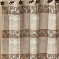 Mountain Refuge Jacquard Shower Curtain