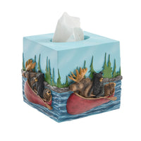 Summer Vacation Tissue Box Holder - Ozark Cabin Décor, LLC