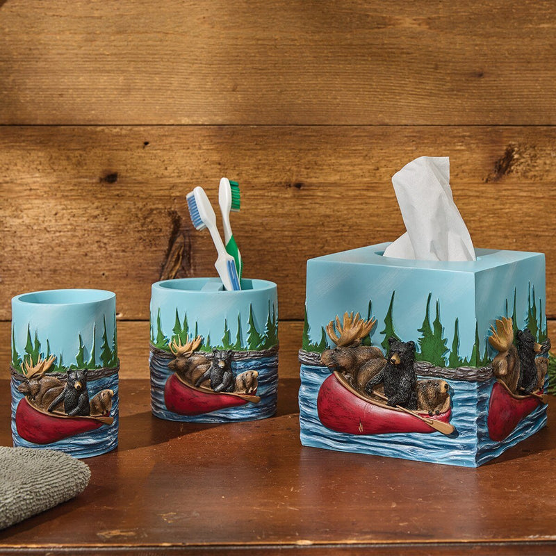 Summer Vacation Tissue Box Holder - Ozark Cabin Décor, LLC
