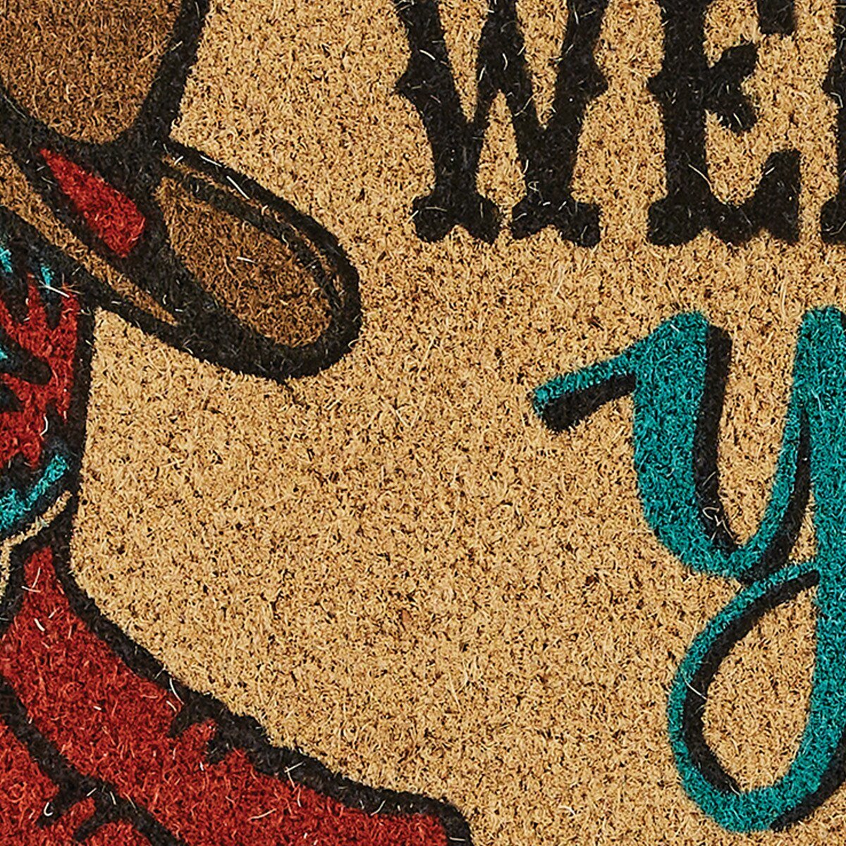 Welcome Y'all Coir Doormat - Thumbnail 3
