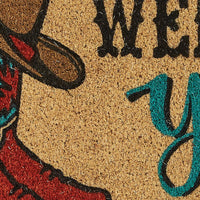 Welcome Y'all Coir Doormat - Ozark Cabin Décor, LLC