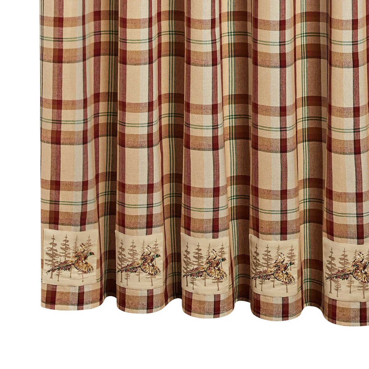 Gamekeeper Plaid Shower Curtain - Thumbnail 2