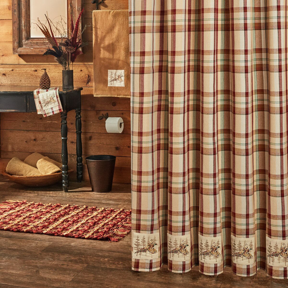 Gamekeeper Plaid Shower Curtain