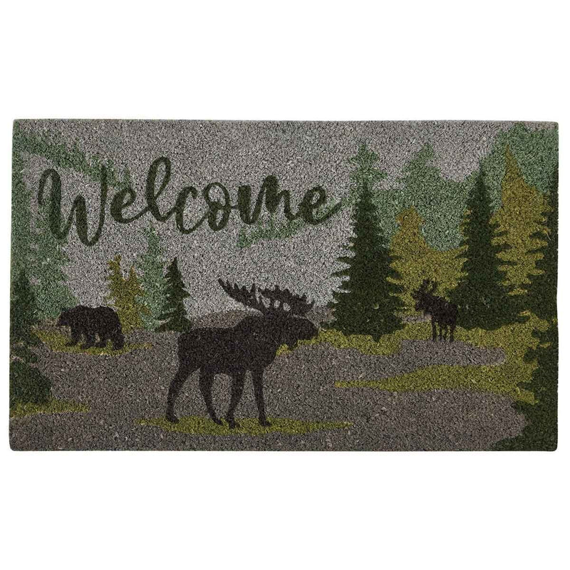 Watercolor Wildlife Doormat - Ozark Cabin Décor, LLC