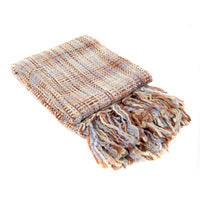 Heritage Woven Throw - Terra Cotta - Ozark Cabin Décor, LLC