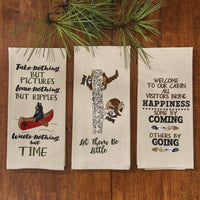 Let Them Be Little Embroidered Kitchen Dish Towel - Ozark Cabin Décor, LLC