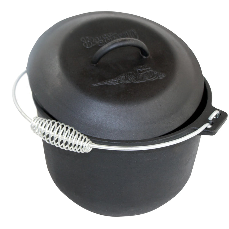 6-qt Cast Iron Covered Soup Pot - Ozark Cabin Décor, LLC