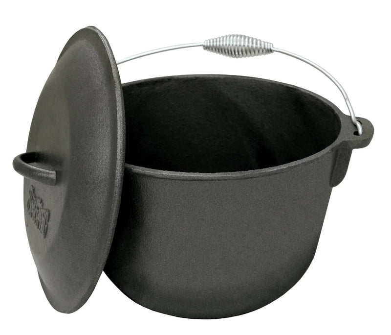 6-qt Cast Iron Covered Soup Pot - Ozark Cabin Décor, LLC