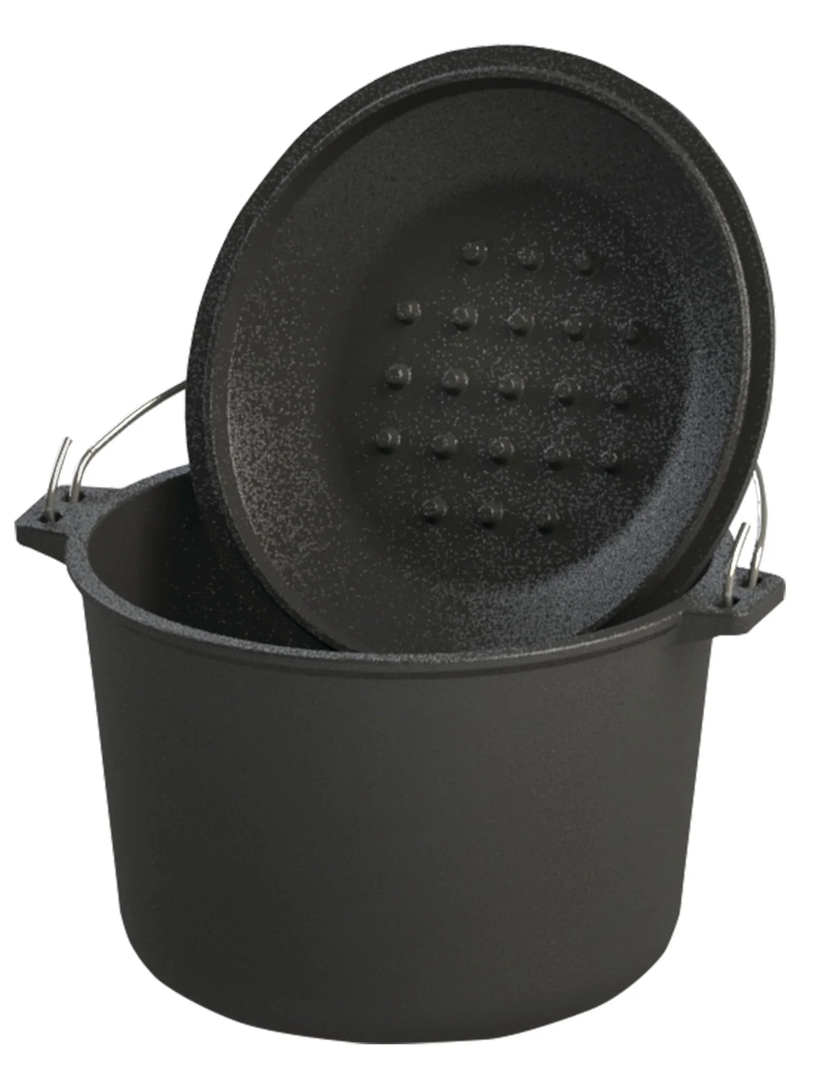 6-qt Cast Iron Covered Soup Pot - Ozark Cabin Décor, LLC