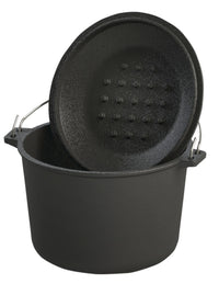 6-qt Cast Iron Covered Soup Pot - Ozark Cabin Décor, LLC