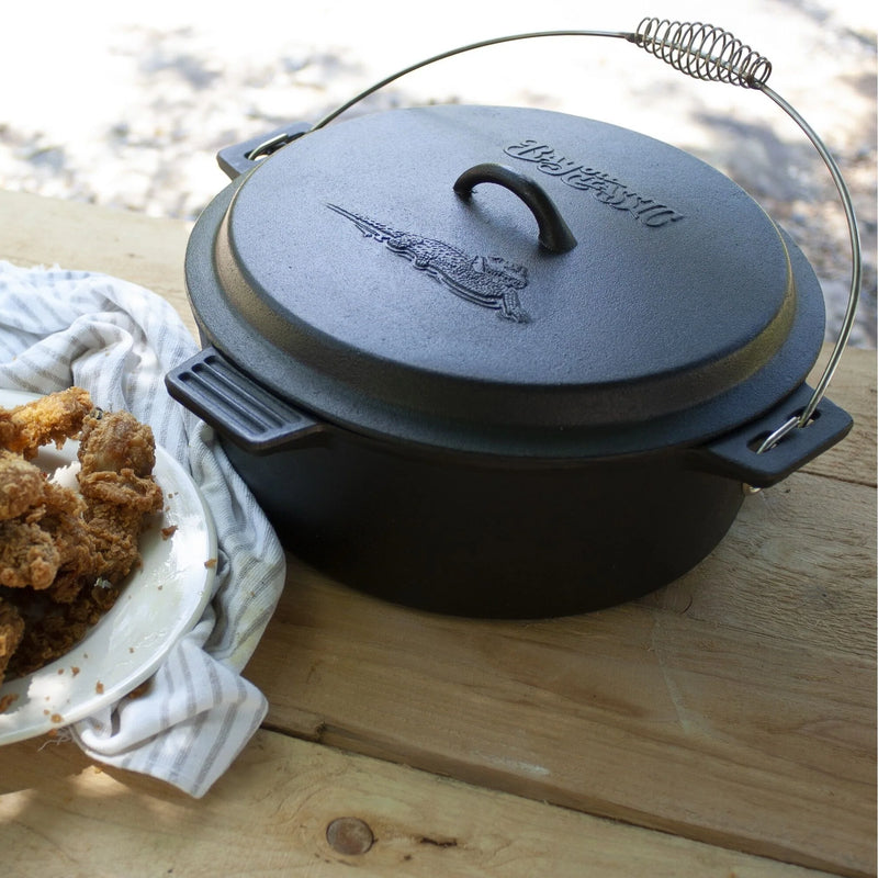 10-qt Cast Iron Chicken Fryer