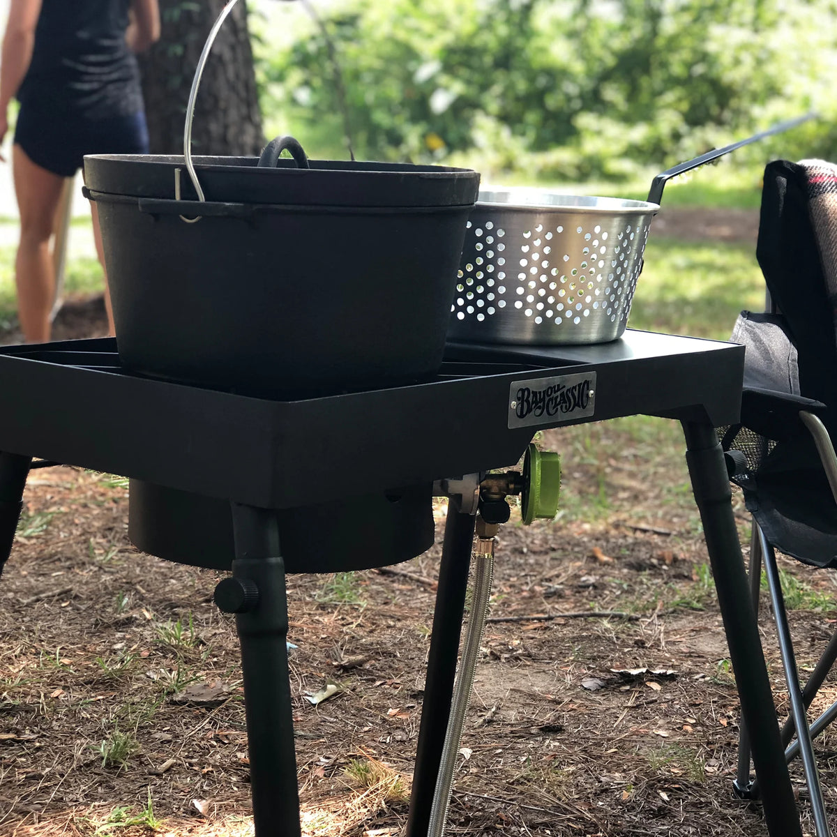 Cast Iron Dutch Ovens with Fry Baskets - Ozark Cabin Décor, LLC